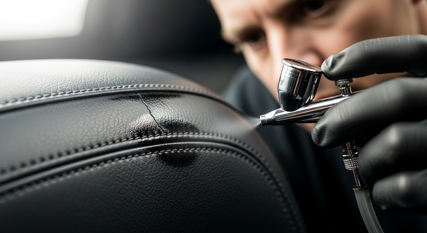 Leder Reparatur und Teile Lackierung